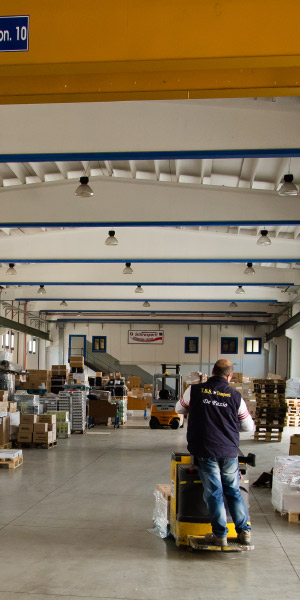 Magazzini e depositi: dedicati (per sostenere al meglio la tua supply-chain) - condivisi (per ottimizzare al massimo i costi di gestione) - automatici (per una gestione precisa e sicura) - doganali (per velocizzare le pratiche burocratiche e abbattere le spese doganali), Smistamento automatico della merce, Gestione e ottimizzazione delle scorte di magazzino, Ricezione e messa via stock